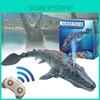 Exciting 24g Remote Control Floating Water Dinosaur Toy With Spray Feature For Kids