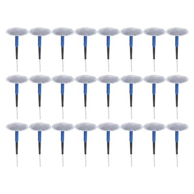 24pcs Tire Patch Plug Rubber Steel Tire Repair Patch Mushroom Plug for Repairing Cycle Car