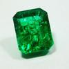 Natural Colombian Green Emerald Emerald Cut 10 Ct Beautiful Certified Gemstone