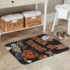 1PC HALLOWEEN Pattern Kitchen Rug Non-Slip Door Mat Pop Design Bathroom Rug Bath Mat Carpet for Home Sink Laundry Decor