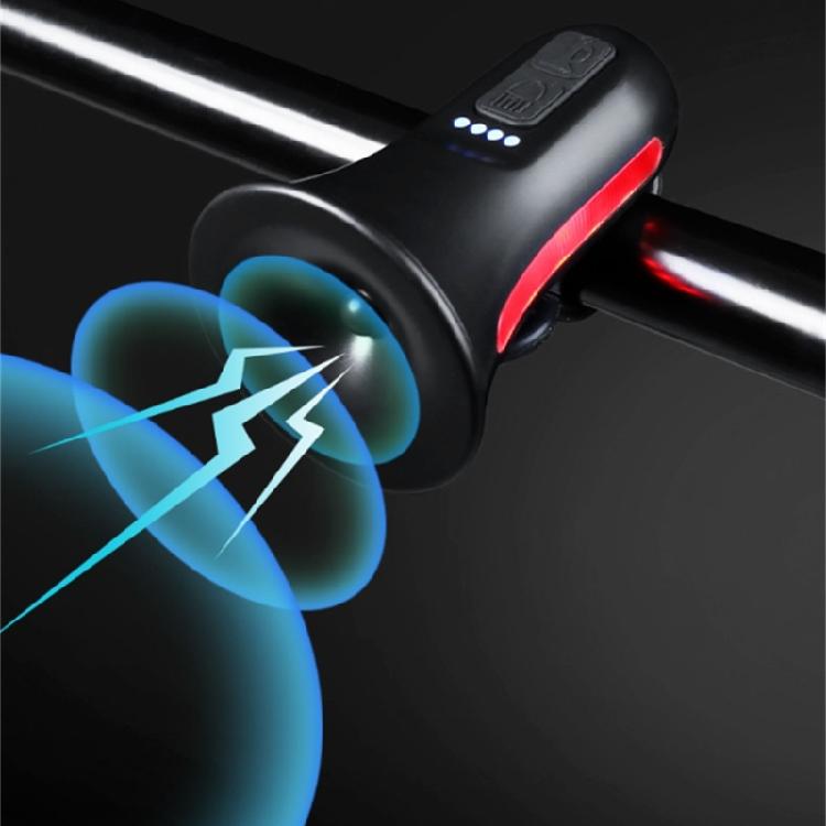 USB Rechargeable Electric Bicycles Bells with Loud Sound Electric Bicycles Horn Bike Electric Bells Mountain Bikes Horns