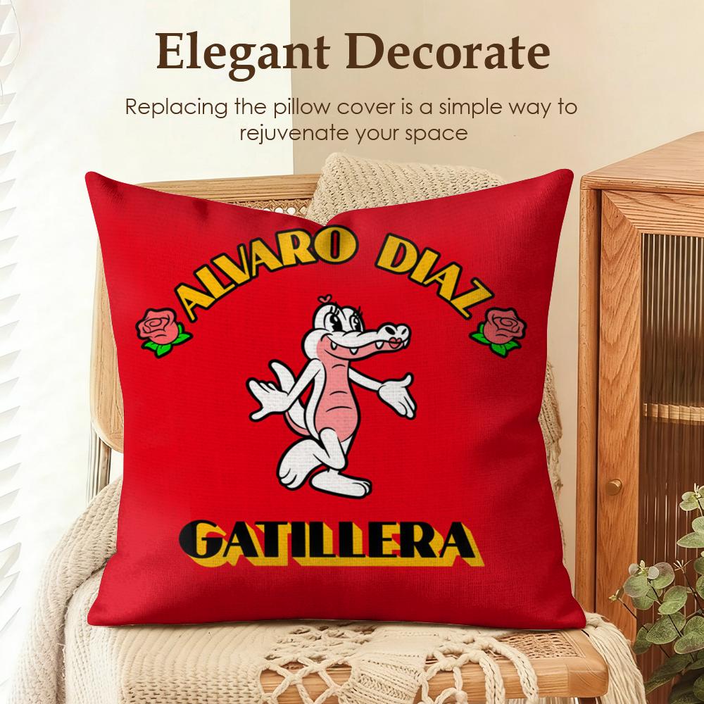 

AAlvaro DDiaz Sayonara Cushion Cover Natural Linen Organic Fabric DoubleSided Printing Sofa Home Decor Gift Pillow Case 30x30cm