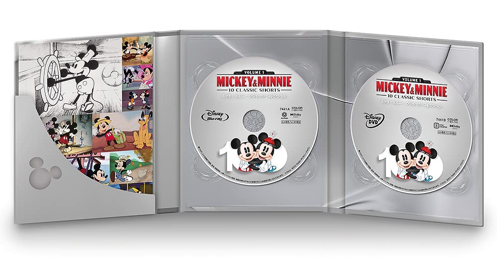 Mickey Minnie Classic Collection MovieNEX Disney100 Edition & [Blu-ray+DVD+Digital Copy+MovieNEX World] [Blu-ray]