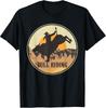 Bull Riding Bullriding Cowboy Western Rodeo Gift T-Shirt