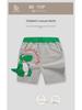2025 Kinder Sommer Baumwollshorts mit 3D Dinosaurier Design