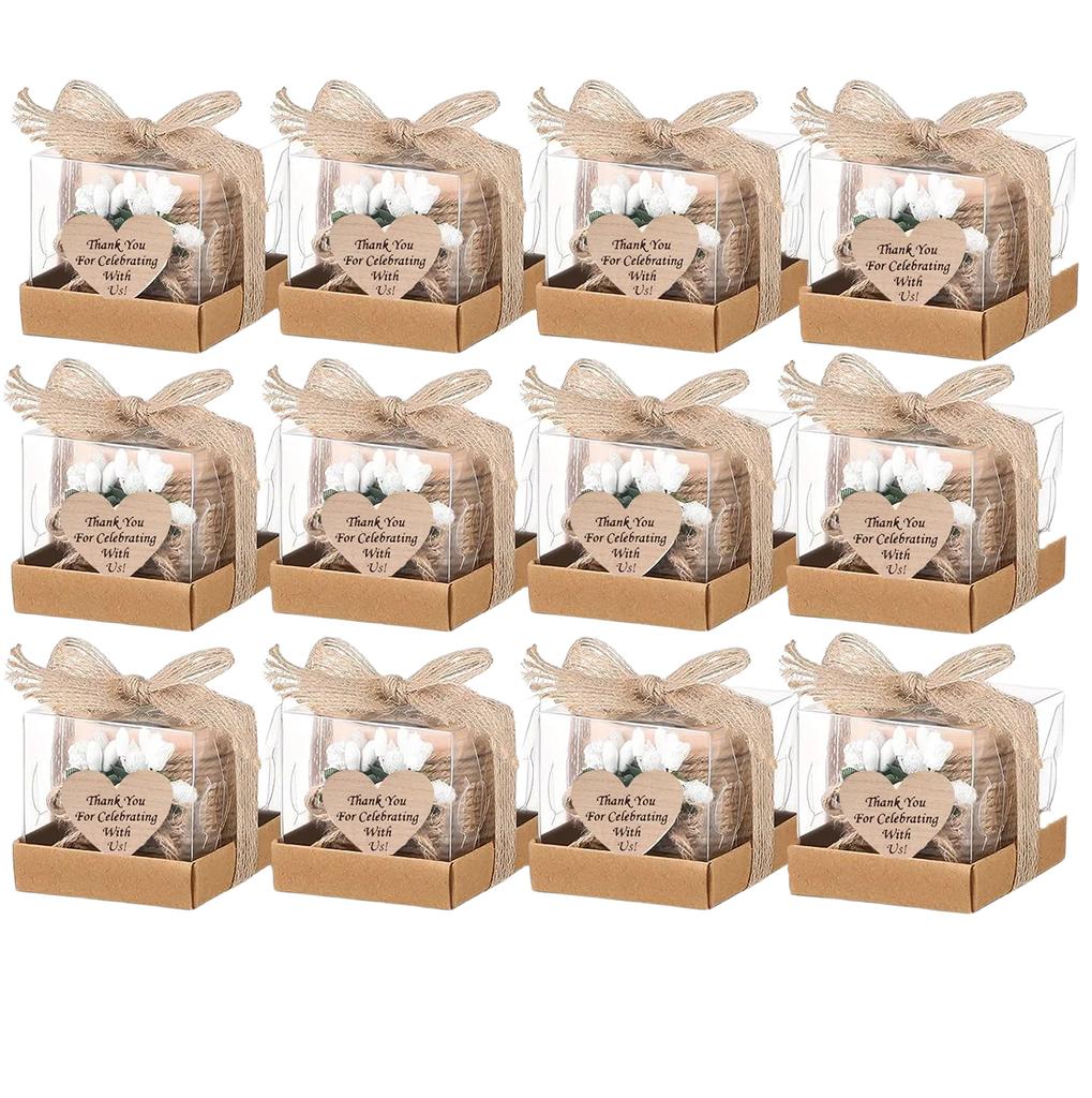 Guest Gift Candle for Wedding Wooden Tealight Candle Holders Bridal Shower Thank You Gifts for Baby Shower Christmas Candlestick