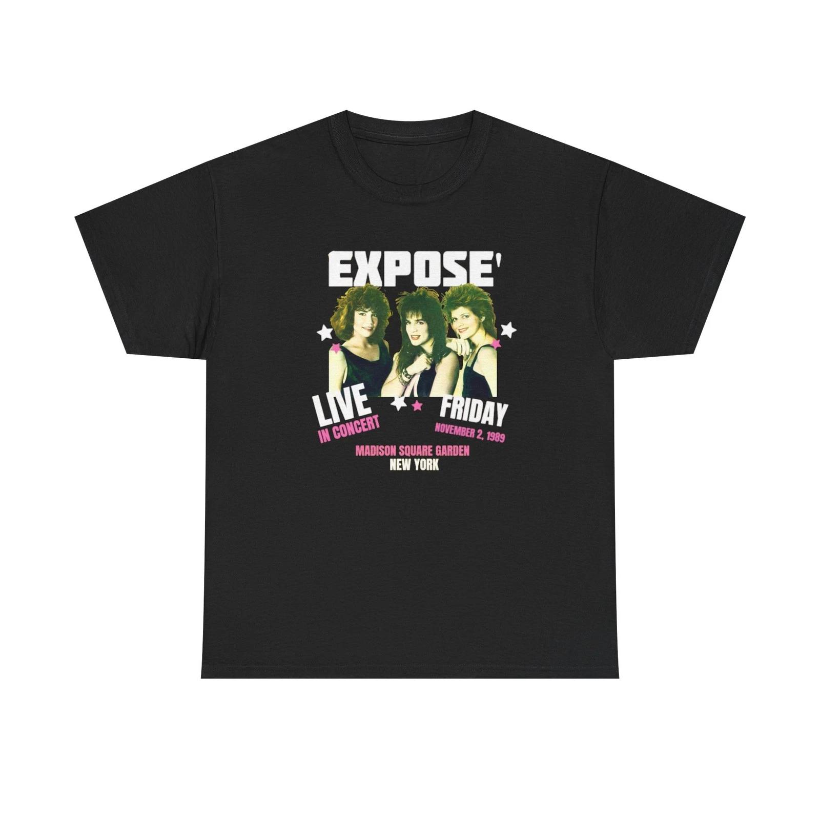 

Expose Unisex Heavy Cotton T-Shirt, Classic Music Fan Gift, Concert Tee XL