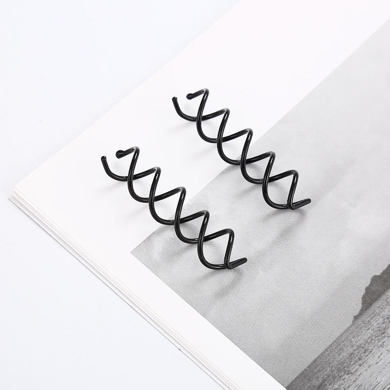 Agrafă de păr spiralată cu șurub, Perle Negre Coreene, Agrafă Bobby, Răsucitoare, Barretă, Ace de păr negre, Accesorii de styling pentru împletit părul