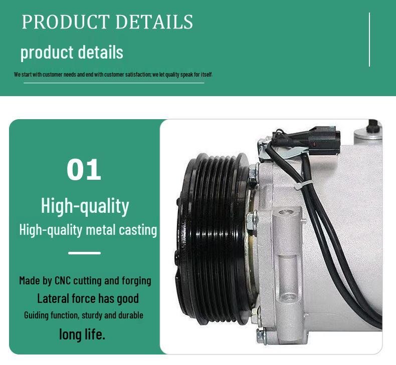 Honda 1.5L Air Conditioning Compressor for Fit, XRV, Greiz, Binzhi, Fengfan