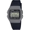 Casio F-91WM-1B Quartz Watch Unisex Metallic Gray Water Resistant Lightweight Design