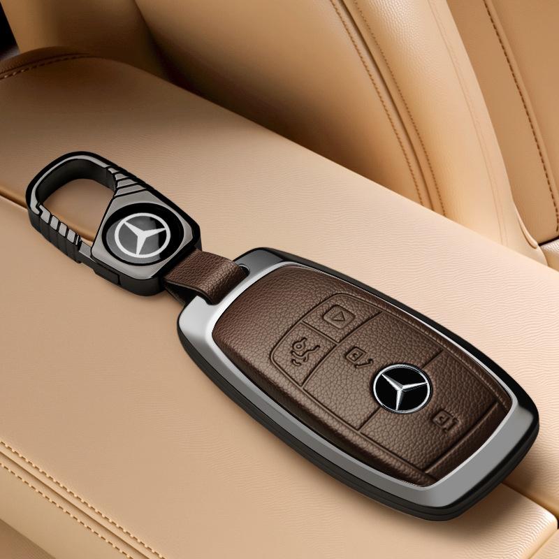 Applicable To 25 Mercedes-Benz Glc300l Key Set New C260l Men's C200l Shell Buckle S450 Bag E300L Car Eqe