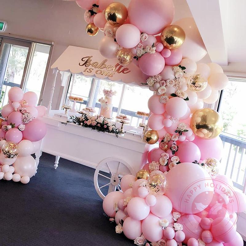 Pink Balloons Wedding Decor Thickened Balloon 5/10/12/18/36inch Grade Latex Globos Happy Birthday Party Decoration Kids Toys