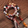 Handcrafted Tibetan Bead Bracelet Unique Ethnic Style Traditional Handmade Ethnic Bracelet Jewelry for Men and Women