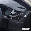Tsuchiya Yac Air Conditioner Drink Holder for Toyota Harrier 80 (SY-HR11) Series, Driver's Seat, Black/Silver