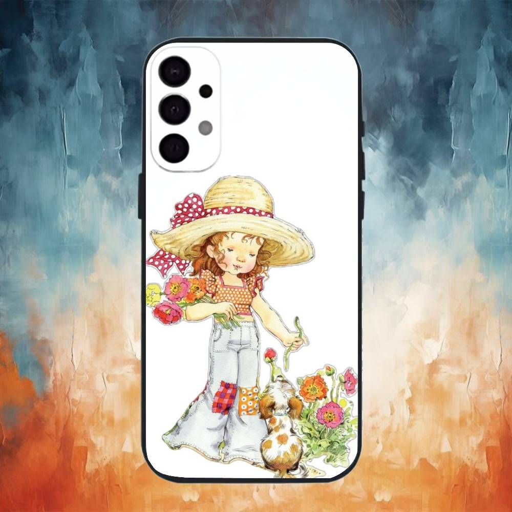 

Sweet S-Sarah Kay phone Case For Samsung S25,24,21,22,23,30,Ultra,20,Plus,Fe,Lite,Note Soft Black Cover Samsung S23ULTRA5G
