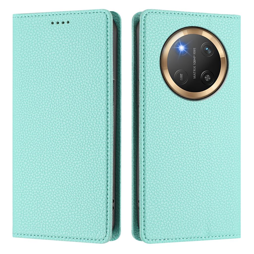 For Honor Magic7 Lite 5G/X9c 5G/X60 Pro 5G Wallet Case RFID Blocking Litchi Texture Leather Mobile Cover