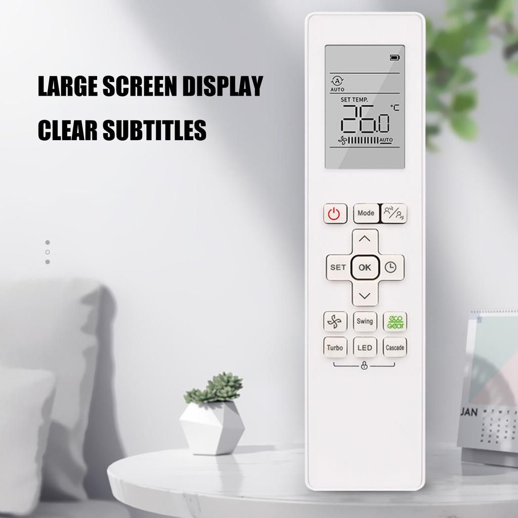 Energy Saving Air Conditioner Remote Control With Strong ABS Housing For RG10X1(G2HS) Commercial Applications
