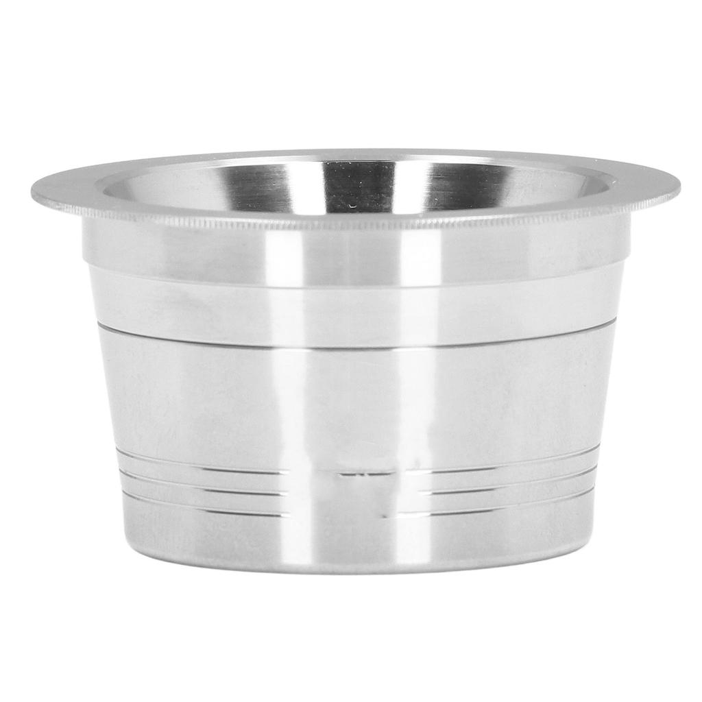 Wiederverwendbare Kaffeekapsel, nachfüllbare Kaffeepads aus Edelstahl mit Bürste für Cafissimo-Kaffee