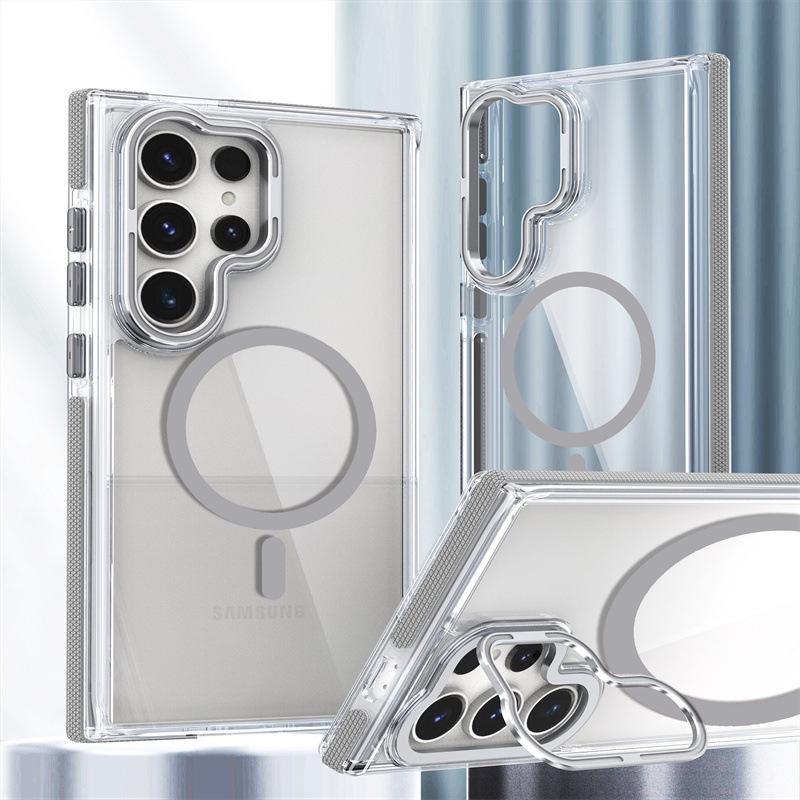 Applicable to Samsung S26Ultra two-color S25Ultra phone case S24Ultra lens holder S24Ultra protective case
