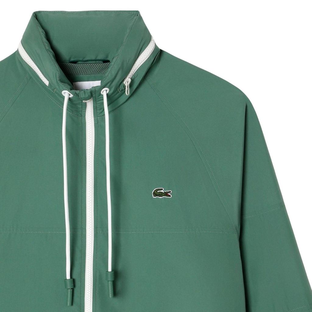 Lacoste Men's Water Repellent Detachable Hood Jacket
