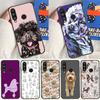Cartoon Poodle Dog For Huawei Nova Y91 Y90 Y60 Y70 Y72 Y61 9 10 SE 12i 12s 11i 5T P60 Pro P20 P30 P40 Lite Case