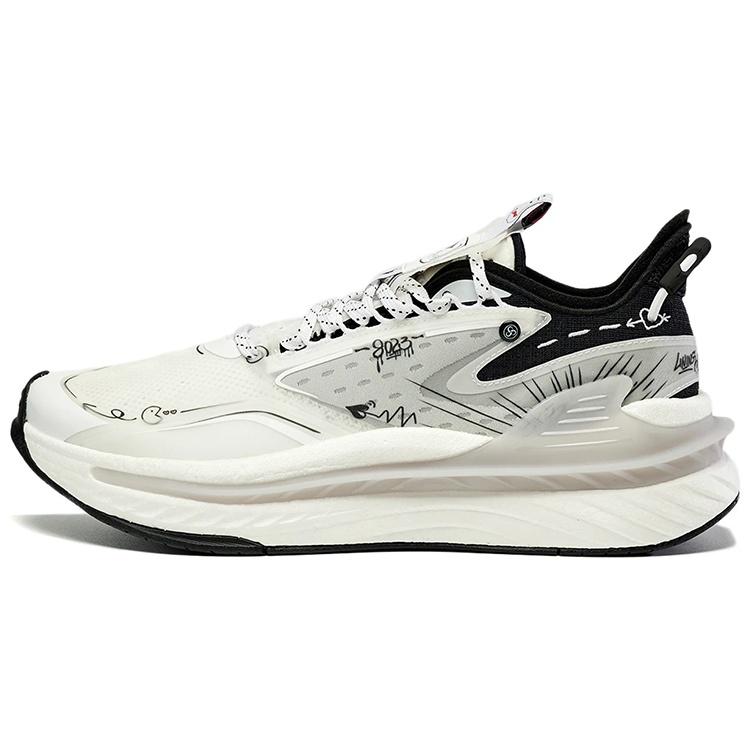 Li-Ning Beyond 6  Standard White Black  Men s AGLS015-4 EU 39⅔