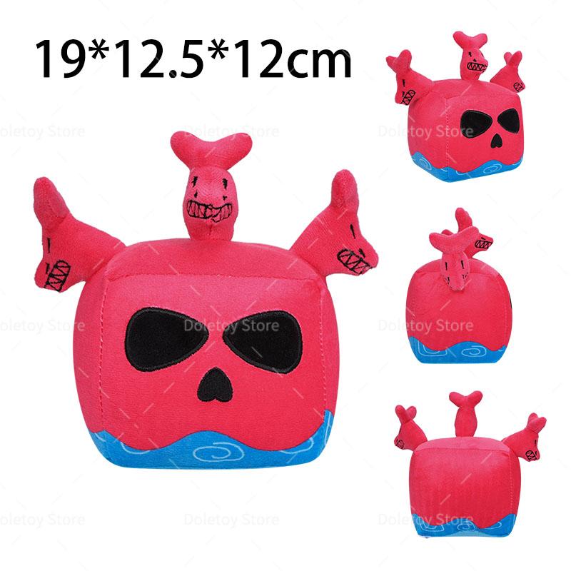 New Blox Fruits Plush Doll Anime Game Stuffed Drogan T-Rex Fox Kitsune Blox Fruited Phoenix Mammoths Plush Toy Children Gifts