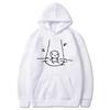 Creative Swinging Man Printed Hoodie Men's Daily Casual Loose Hoodie Autumn and Winter Sports Hoodie Fashion Trend Leisure
