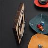 A96I-Leather Craft Tools 125X125mm DIY Storage Tray Cutting Die With Sewing Hole Punch