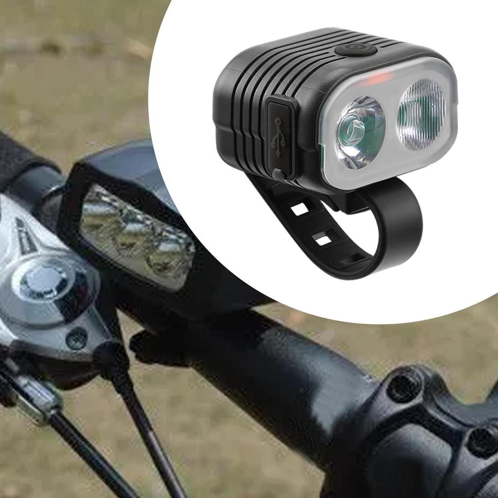 Bright Bike Front Light for Safe Night Riding