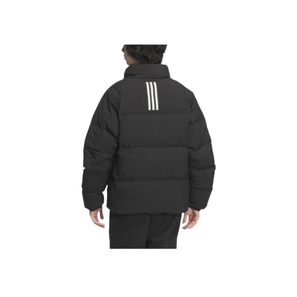 adidas Unisex Stand Collar Down Jacket Black JL9586