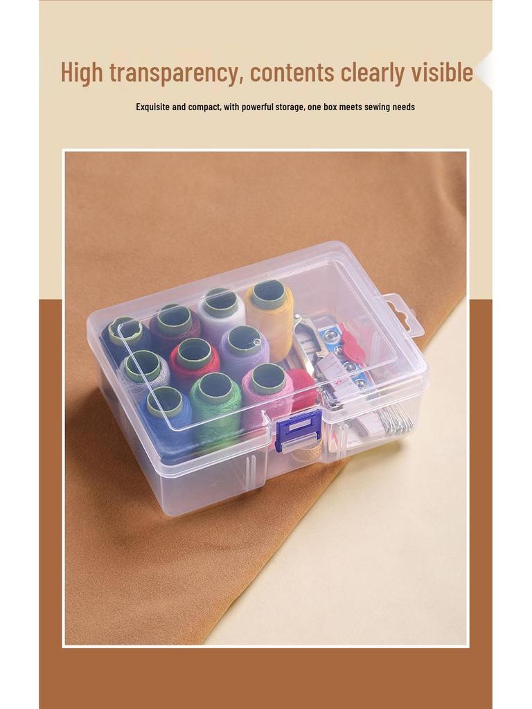 High-Quality Portable Sewing Needle and Thread Set with Storage Box