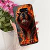 Hülle Für LG K40S 2019 Cover Ästhetisch Niedliche Katze Mode Lustig Bemalt Silikon Handyhülle LMX430HM