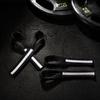 2pcs Neoprene Weightlifting Wrist Strap Polyester-Cotton Blend Grip Strap  Gym Training