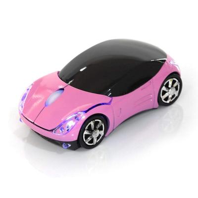 Kablosuz Spor Araba Tarzı Bluetooth Optik Fare USB 1600DPI Yüksek Hassasiyetli Taşınabilir Oyun Faresi PC için Richer-R Fare, 2.4G Alıcı, Fare,