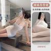 Sex Lingerie Sexy Pajamas Open Gear No-take-off Dress Halter Suspender Hip Skirt Seduction Uniform Nightgown Passion