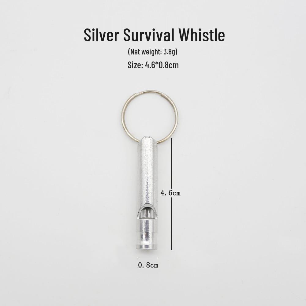 Hochfrequente Multifunktions-Wildnis-Überlebens-Schlüsselanhänger-Pfeife EDC-Werkzeug
