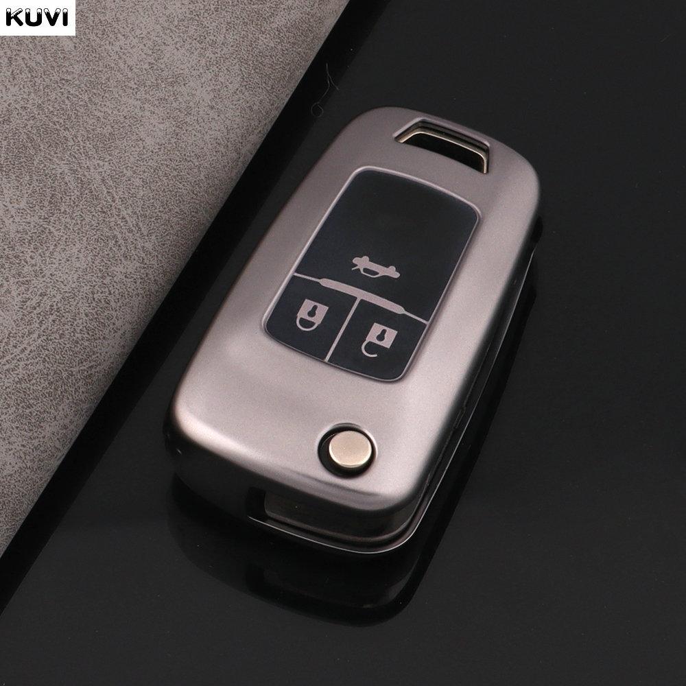 

Tpu Shell For Chevrolet Cruze Aveo Trax Sail Malibu Captiva Opel Vauxhall Astra J Corsa Insignia Mokka Car Flip Key Case Cover