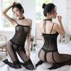 Sexy Body Undertøy Bodysuit Undertøy Strømpe Tight Sexy Transparent Pornos Dress Kvinner Intimates Hose Black Mesh Bodystocking