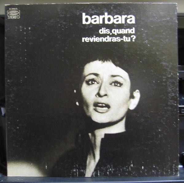 

LP Record BARBARA - Dis, Quand Reviendras-tu  ECPM6 PHILIPS 1973 Japan Pop Used