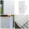 Frosted Window Film Privacy For Glass Windows Stripe Patterns Window Frosting Self-Adhesive Glass Film For Home Office Quality