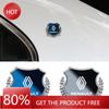 Hub Caps 3D Metal Car Trunk Window Side Emblem Badge Decal Sticker for Renault Clio Megane Trafic Captur Master Logan Kangoo Dus