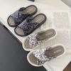 Women's 2025 New Style Flat Bottom Chinese-Style Summer Flip-Flops - Soft Surface Sandals for Pregnant Women