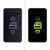 12V24V 10A 6Pin Auto Elektrischer Fensterheberschalter Knopf für Alle Autos mit Grüner LED-Leuchte Auto
