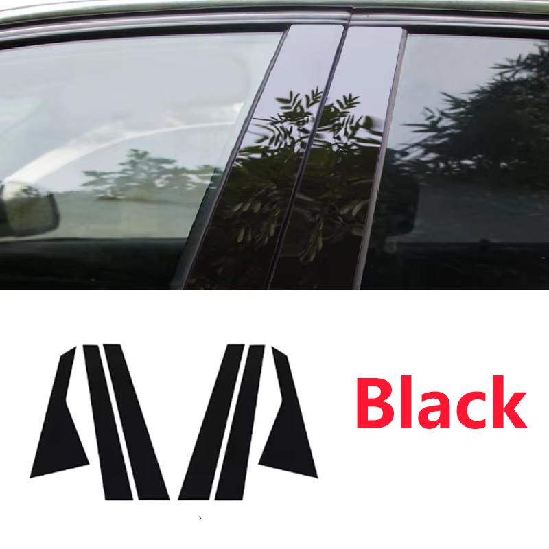 6PCS For Hyundai Sonata Parts DN8 ~2025 2024 MK8 8th Window Trim Covers B C Pillar Column Protection Film Cars Accessories