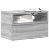 VidaXL Wall-mounted Bedside Tables 2 Pcs Sonoma Grey 45x26x28.5 Cm, Floating Bedside Cabinet, Hanging Bedside Cabinet, 858607