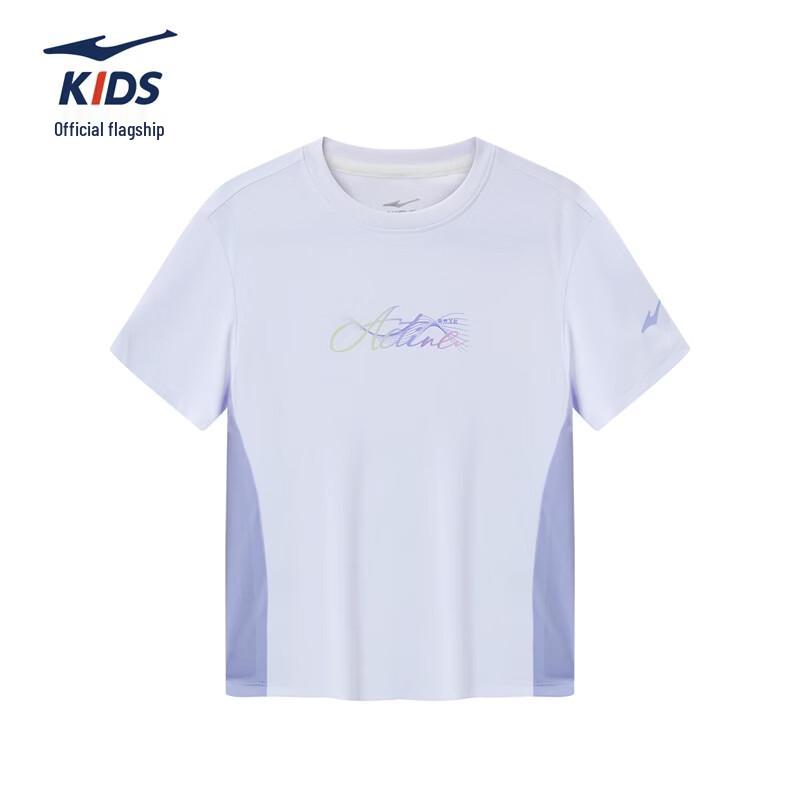 ERKE Girls' UV50+ Sun Protection Ice-Feel T-Shirt