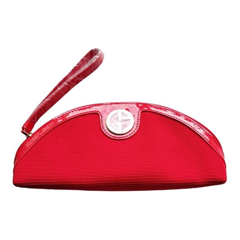 Armani GIORGIO George red toiletry bag storage Red toiletry bag