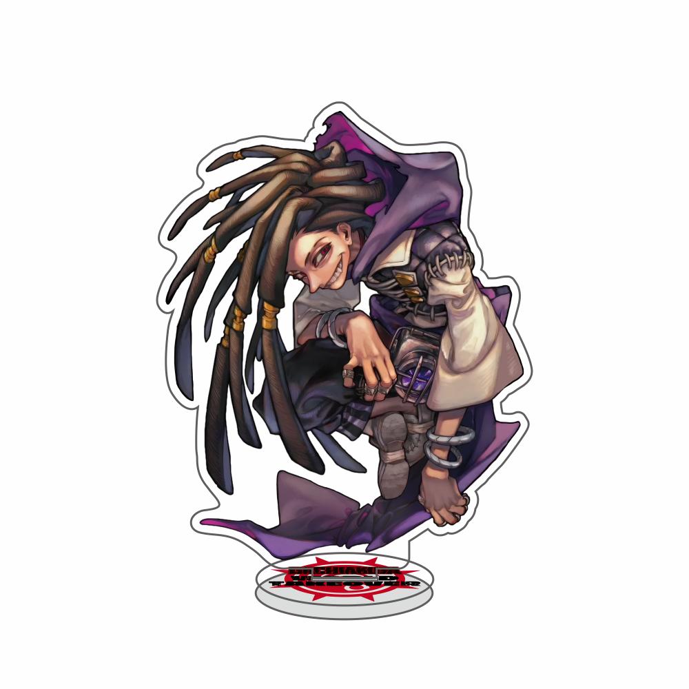 Anime FigureGachiakuta Acrylic Stand Model Plate Keychain Rudo Enjin Zanka Riyo Jabber Desk Decor Collection Cosplay Fans Gifts