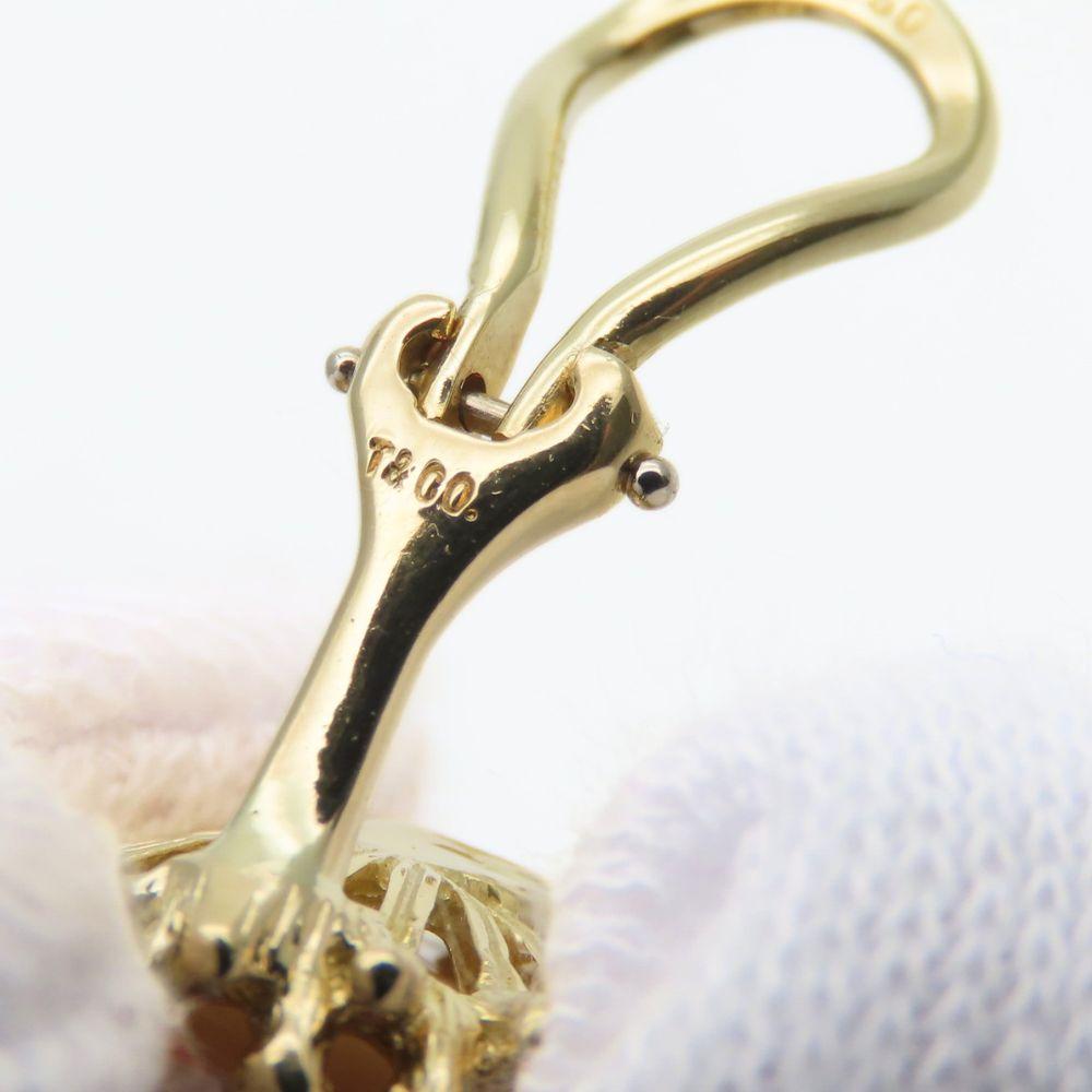 Used TIFFANY&Co. Earring K18 Yellow gold/Pearl 11g Gold Mave